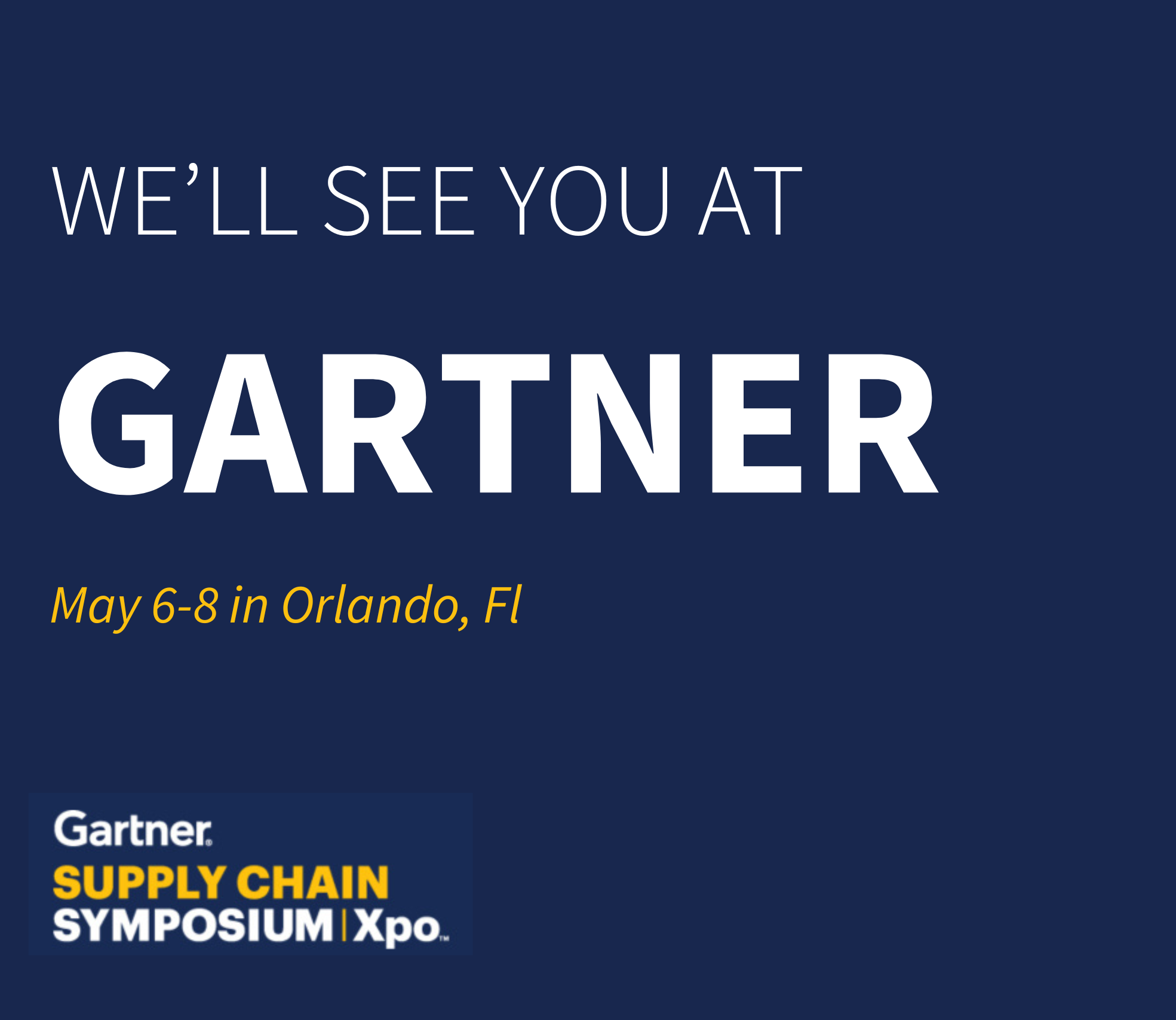 We’ll see you at GARTNER (2)